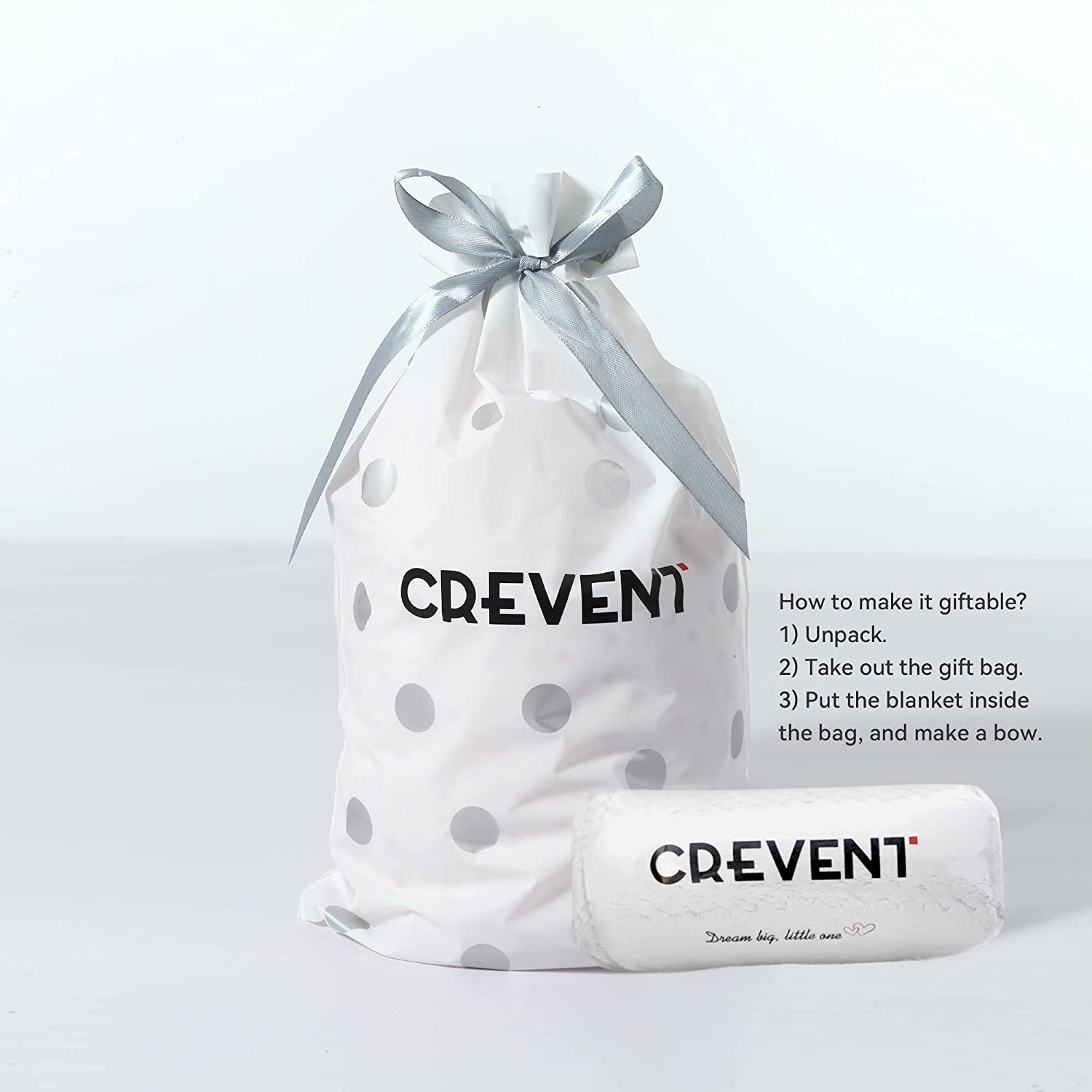 CREVENT 30"X40" Cute Silky Plush Baby Blanket for Girls Infants Toddlers Newborns Crib Cot Stroller, Giftable Suitable for Summer Spring - Pink Elephant - Image 2